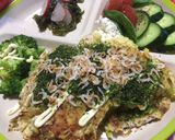 MM21特製♪満腹おからdeお好み焼き♪作り方6写真