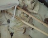 簡単ホワイトソース＊帆立と茸のグラタン＊作り方4写真