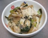 めんつゆで簡単・豆腐チャンプルー作り方10写真