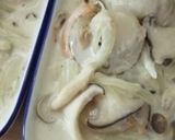 簡単ホワイトソース＊帆立と茸のグラタン＊作り方5写真