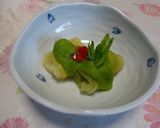 グリーンポタージュとロールキャベツの緑餡作り方9写真