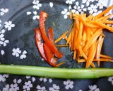 蕗の佃煮で巻き寿司作り方1写真