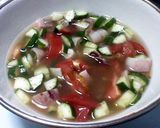 ちょい和風のいかトマト冷麺作り方6写真