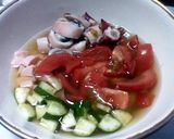 ちょい和風のいかトマト冷麺作り方5写真