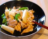 豚肉と長芋の炒め物作り方6写真