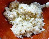 蕗の佃煮で巻き寿司作り方2写真
