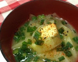気分をかえて♡じゃがバタ風みそ汁(^^)作り方4写真