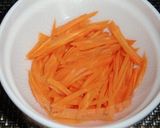 つるなと人参の胡麻味噌和え作り方4写真