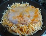 鶏肉と切り干し大根の野菜ジュース蒸し作り方5写真