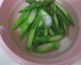 アスパラとブロッコリーのサラダ✿豆腐ドレ作り方2写真