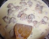 とり肉のクリームパスタ作り方5写真