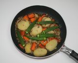もっちり新食感☆干し芋風ポテトで肉じゃが作り方4写真