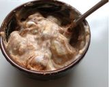 きな粉黒糖ヨーグルト作り方5写真