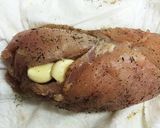 アレンジ自在!塩レモン&ニンニク鶏ハム作り方5写真