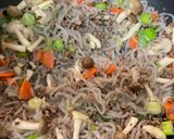 簡単♪肉と野菜のおから煮作り方3写真