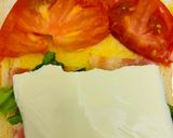 チーズ入りベーコンレタストマトサンド作り方9写真