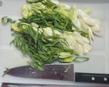 ネギとひき肉のスープ作り方1写真
