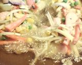お魚ソーセージでかき揚げ！作り方3写真