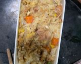 レンジ簡単クリーミーそば飯味炒飯弁当作り方14写真