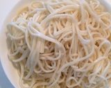 簡単！冷しゃぶサラダうどん作り方2写真