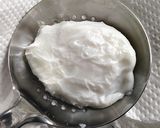 お玉で失敗なし★ポーチドエッグ作り方6写真