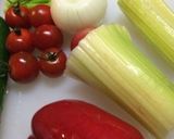 ☆夏野菜のピクルスでヘルシー簡単☆常備菜作り方1写真