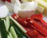 ☆夏野菜のピクルスでヘルシー簡単☆常備菜作り方2写真