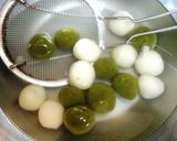抹茶白玉夏のおやつに作り方3写真