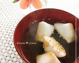 お湯を注いで☆塩昆布と山葵のお吸い物作り方2写真
