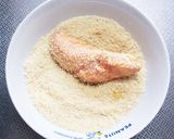 全工程写真付き＊基本の揚げ焼き魚フライ作り方4写真