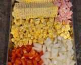 炊飯器で簡単！コーンの炊込みカレーピラフ作り方2写真