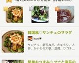韓国風♡豆腐をのせたサンチュのサラダ作り方7写真