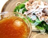 韓国風♡豆腐をのせたサンチュのサラダ作り方8写真
