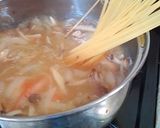 具沢山のスープパスタ♪作り方9写真