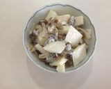 長芋とキノコのマヨ焼き作り方2写真