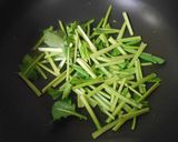 豚ばら肉と小松菜と玉子の炒め物作り方9写真
