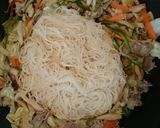 簡単ランチ☆ごま油香るそうめんチャンプル作り方8写真