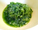 きゅうり一本入りグリーン冷麺♪作り方1写真