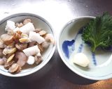 簡単!大葉の香りが新鮮な♪ペスカトーレ作り方1写真