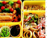★運動会のお弁当★おさるのお稲荷さん作り方3写真