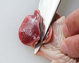 砂肝　下処理　簡単　銀皮のむき方・取り方作り方4写真