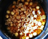 ハスの実と干し貝柱で薬膳風炊き込みご飯作り方8写真