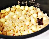 ハスの実と干し貝柱で薬膳風炊き込みご飯作り方10写真