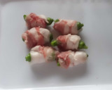 ししとうの豚肉巻き、塩・コショウ作り方2写真