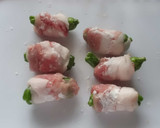ししとうの豚肉巻き、塩・コショウ作り方3写真
