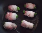 ししとうの豚肉巻き、塩・コショウ作り方5写真