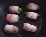 ししとうの豚肉巻き、塩・コショウ作り方5写真