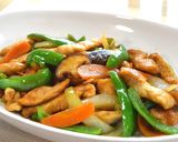 柔らか鶏胸肉とありもの野菜の簡単炒め♪作り方10写真