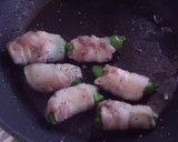 ししとうの豚肉巻き、塩・コショウ作り方8写真