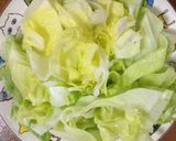 レタスの温サラダ☆簡単作り方1写真